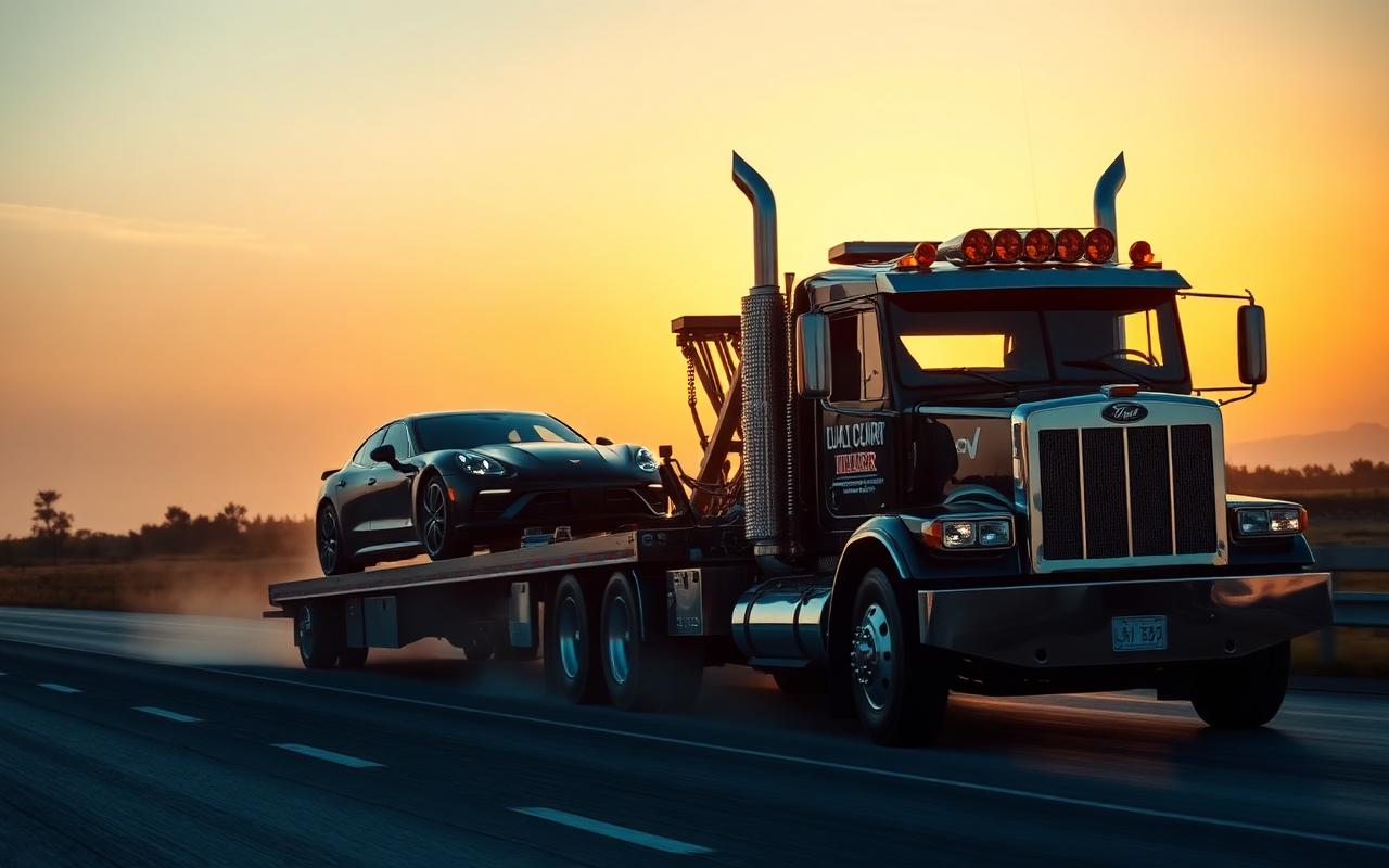 Flatbed Towing