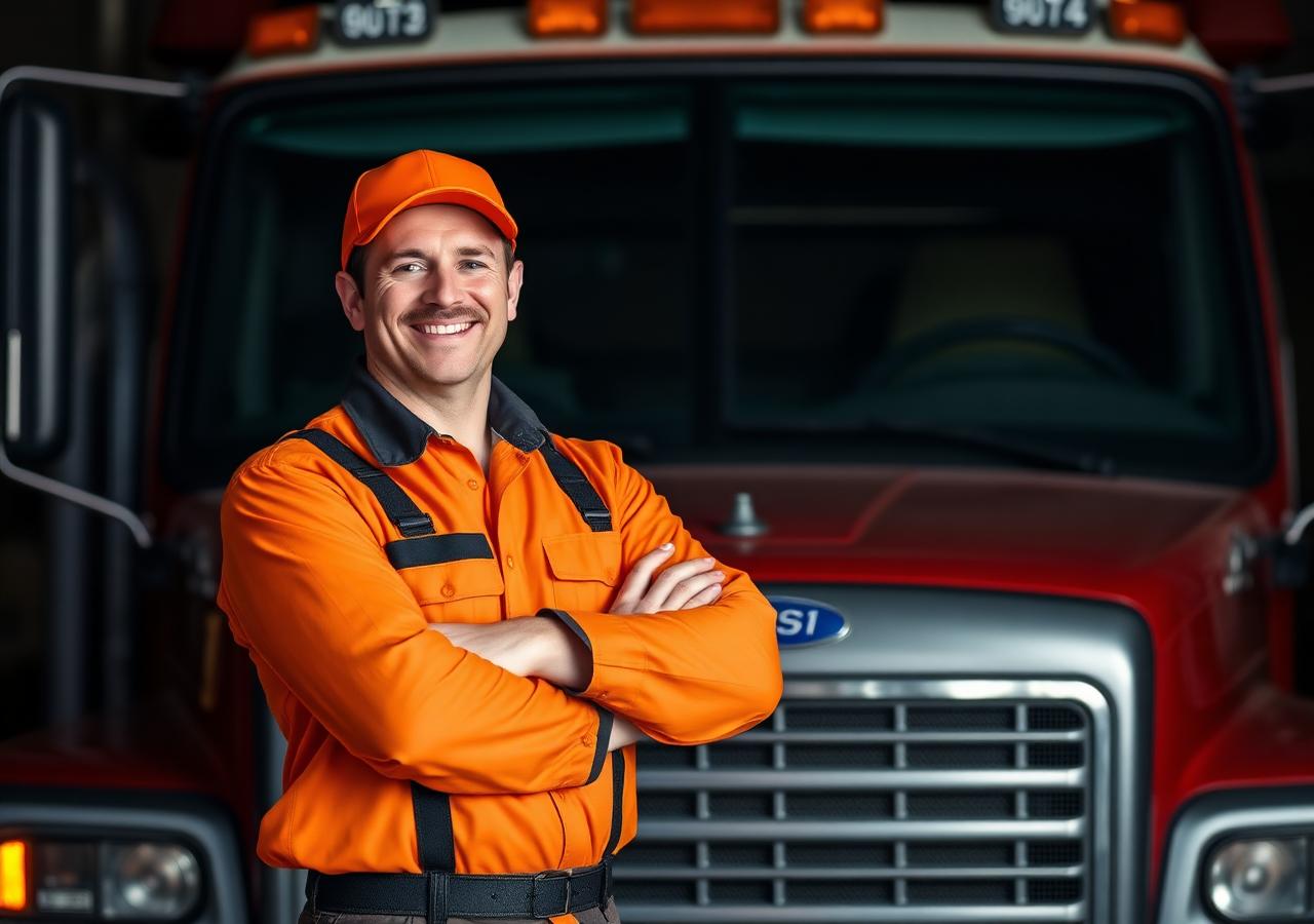 Tow truck operator